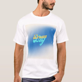 Camiseta Sueño azul grande