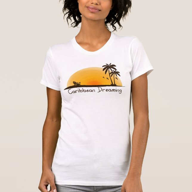 Camiseta Sueño caribeño (Anverso)