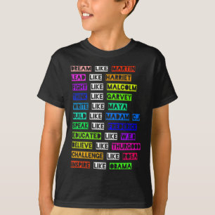 Camiseta Sueño como Martin Lead como Harriet Mujeres Black 