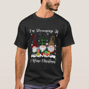 Camiseta Sueño Con Un Vino De Gnome Que Se Bebe Vino