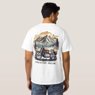 Camiseta Sueño de aventura: Viaje en bicicleta de Leyenda