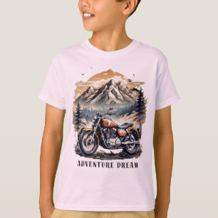 Camiseta Sueño de aventura: Viaje en bicicleta de Leyenda