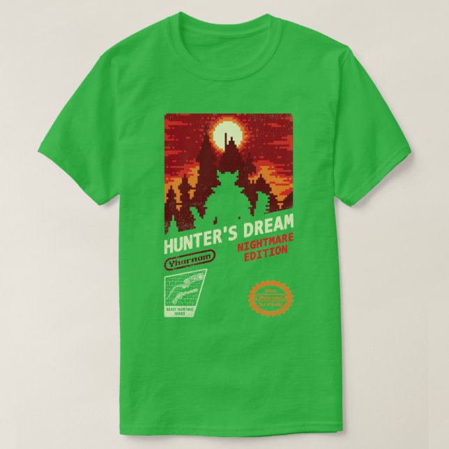 CAMISETA SUEÑO DE HUNTERS (Diseño del anverso)