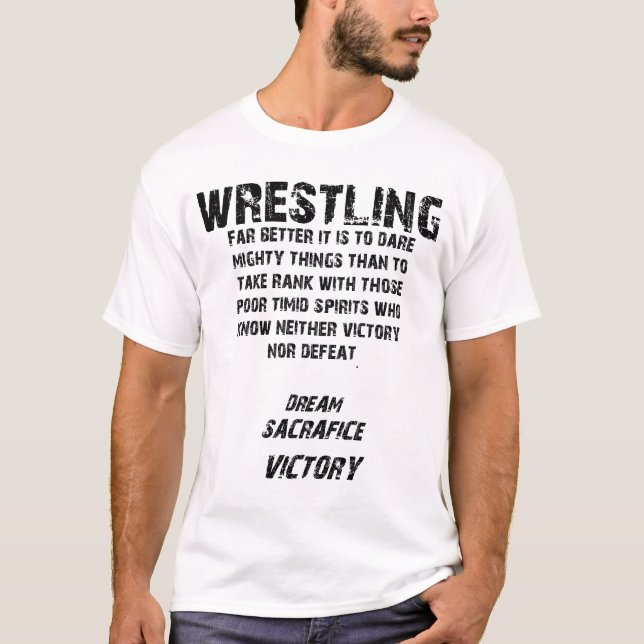 Camiseta Sueño de lucha (Anverso)