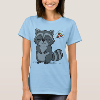 Camiseta Sueño de mapache - Pizza!