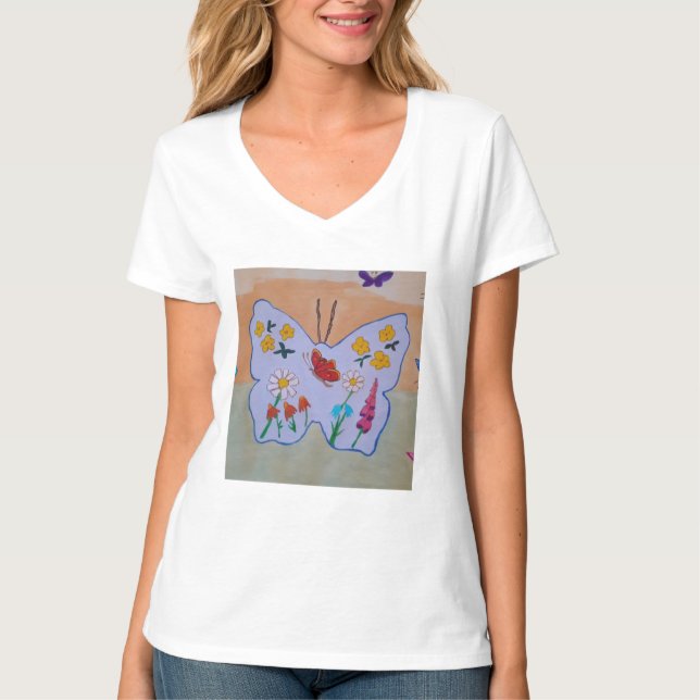 Camiseta Sueño de mariposa (Anverso)