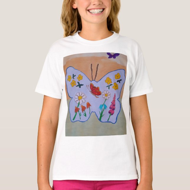 Camiseta Sueño de mariposa (Anverso)