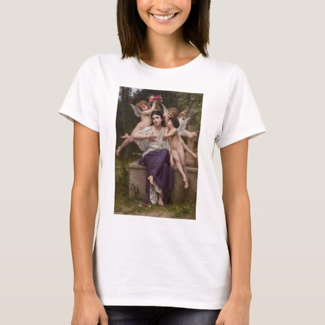 Camiseta Sueño de primavera, Rêve de Printemps de Bouguerea (Anverso)