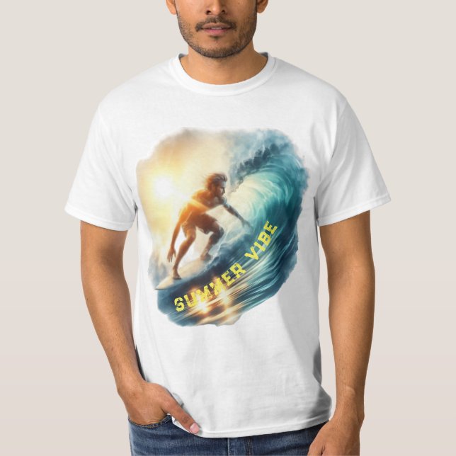 Camiseta sueño de surf (Anverso)