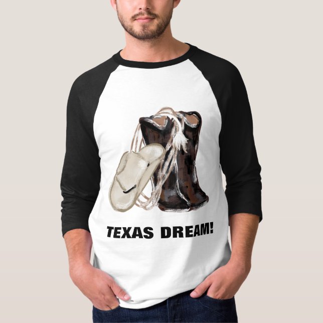 CAMISETA ¡SUEÑO DE TEXAS! (Anverso)