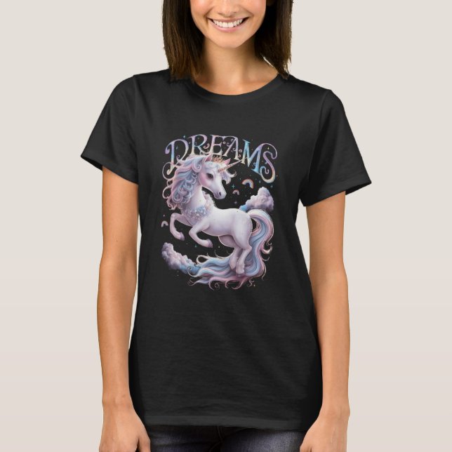 Camiseta Sueño de unicornio (Anverso)