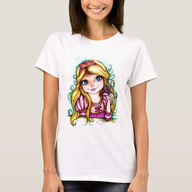 Camiseta Sueño del cuento de hadas de Rapunzel (Anverso)