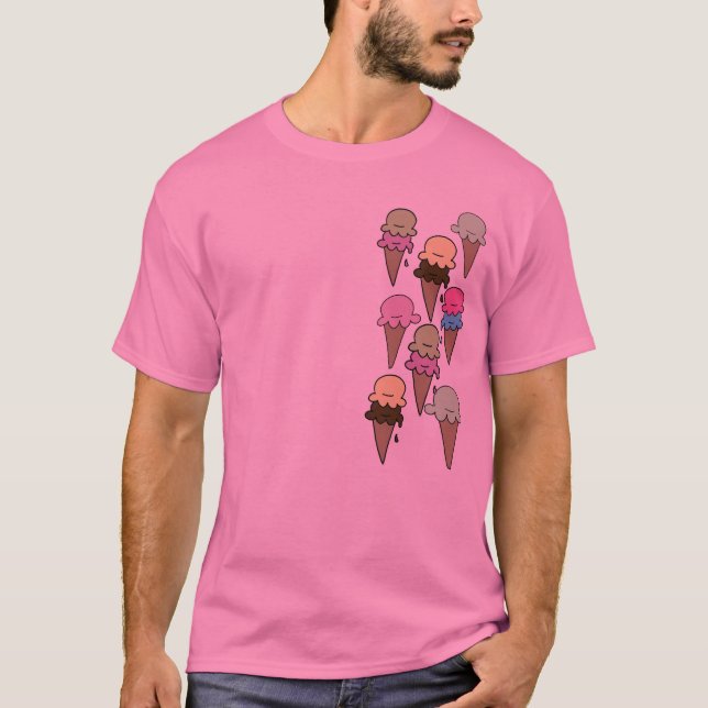 Camiseta Sueño del helado (Anverso)