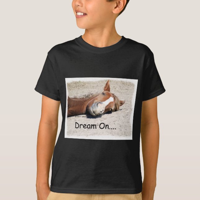 Camiseta Sueño en caballo (Anverso)
