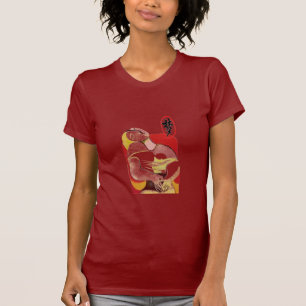 Camiseta sueño en carácter chino