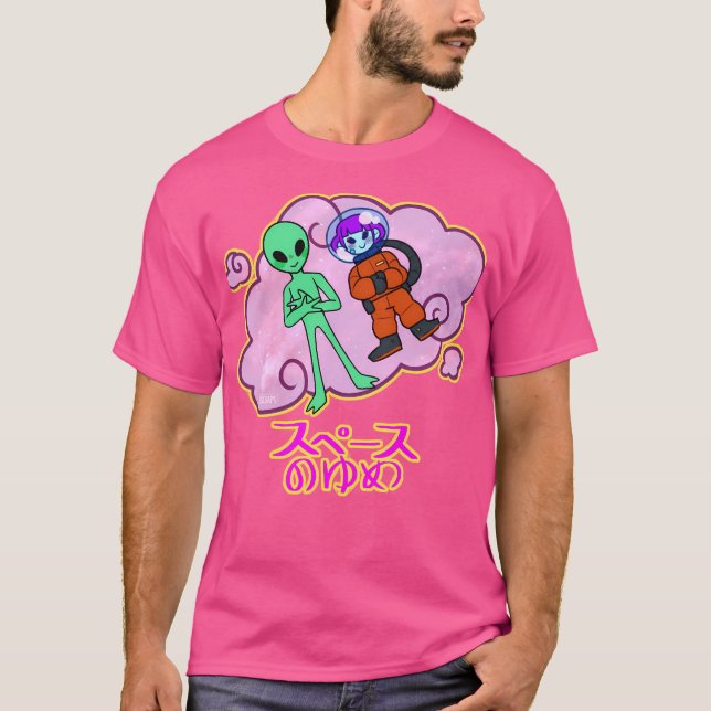 Camiseta Sueño espacial (Anverso)