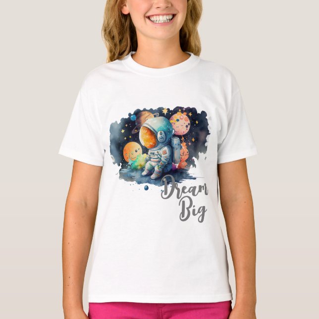 Camiseta Sueño gran astronauta (Anverso)