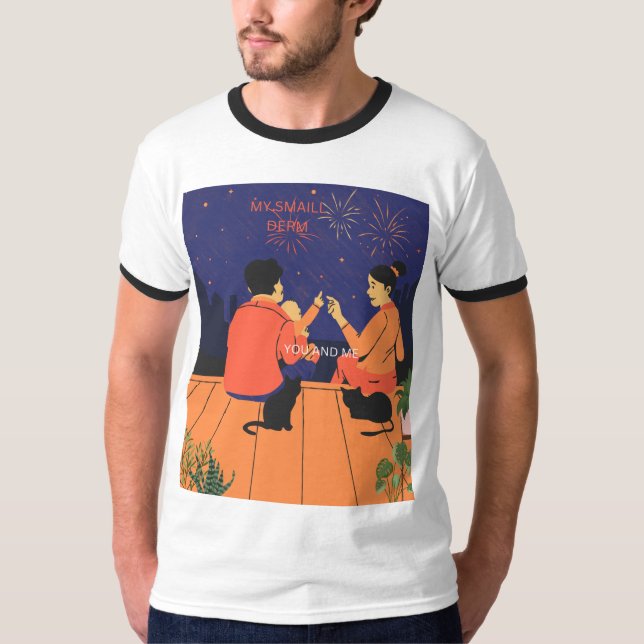 Camiseta Sueño grande, duro (Anverso)