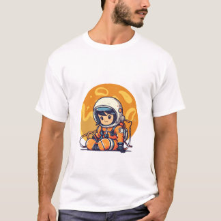 Camiseta Sueño grande, pequeño astronauta