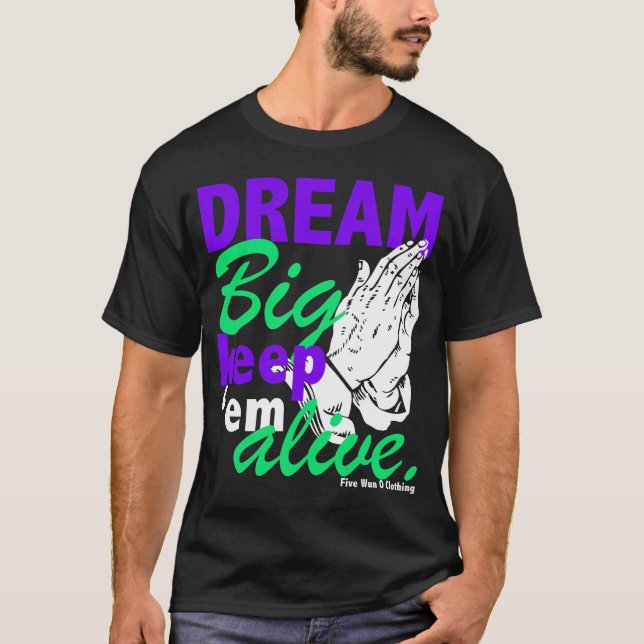Camiseta Sueño grande (verde) (Anverso)
