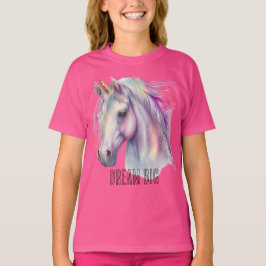 Camiseta Sueño morado de unicornio