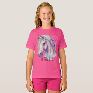 Camiseta Sueño morado de unicornio