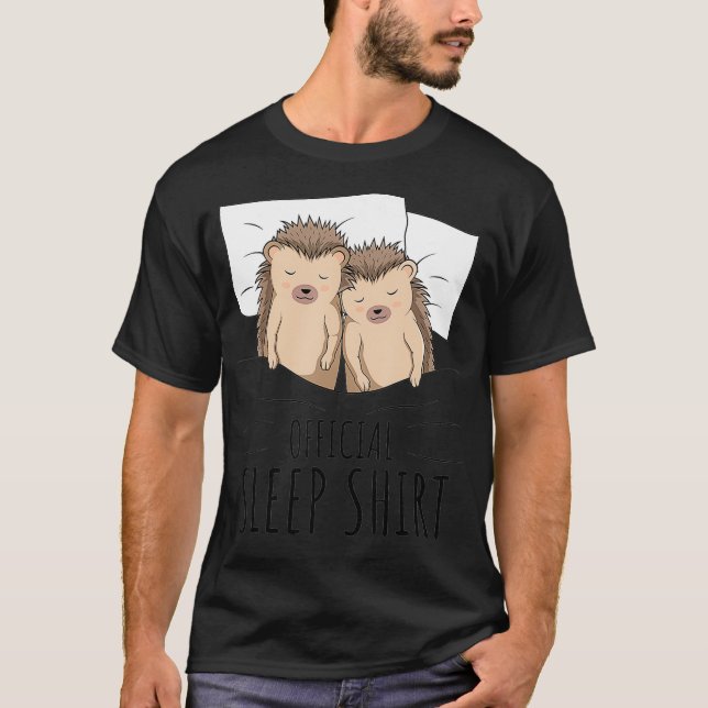 Camiseta Sueño oficial de Hedgehog (Anverso)