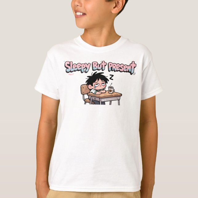 Camiseta Sueño pero gracioso de vuelta a la escuela (Anverso)