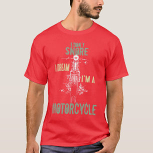 Camiseta Sueño que soy motociclista