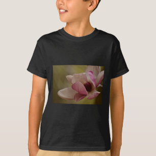 Camiseta Sueño rosa suave Pegatina floreciente