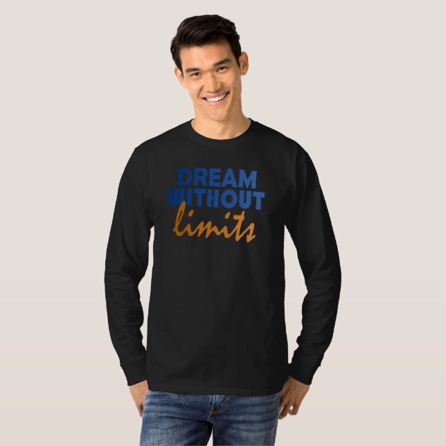 Camiseta Sueño sin límites (Anverso completo)