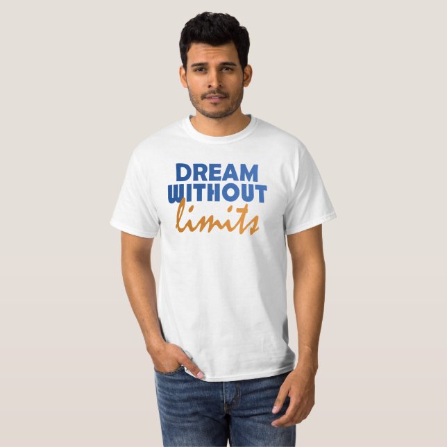 Camiseta Sueño sin límites (Anverso completo)