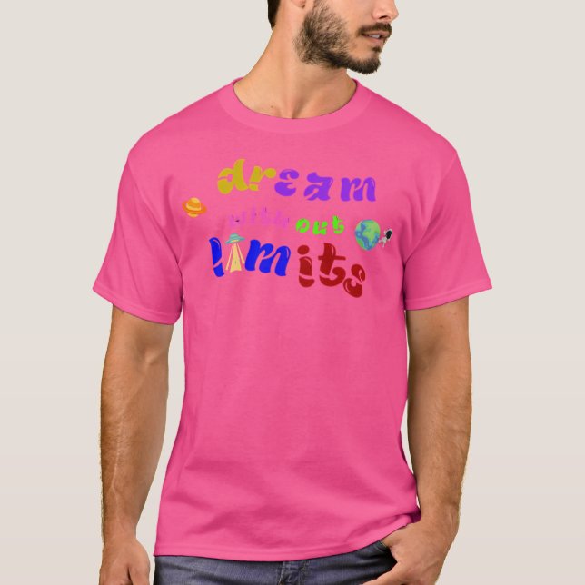 Camiseta Sueño sin límites (Anverso)