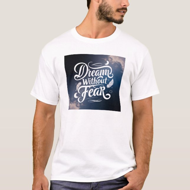 Camiseta Sueño sin miedo (Anverso)