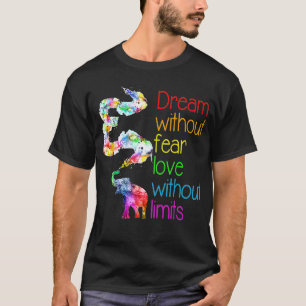 Camiseta Sueño sin miedo amor sin límites Elephant LG