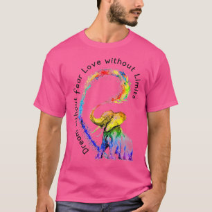Camiseta Sueño sin miedo amor sin límites Elephant LG