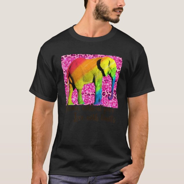 Camiseta Sueño sin miedo amor sin límites Elephant LG (Anverso)