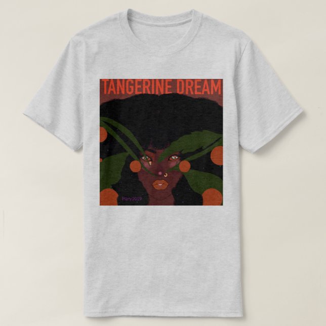 Camiseta Sueño Tangerine (Diseño del anverso)