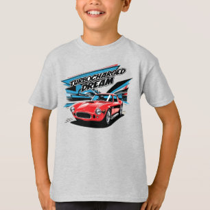 Camiseta Sueño turboalimentado - Coche deportivo rojo