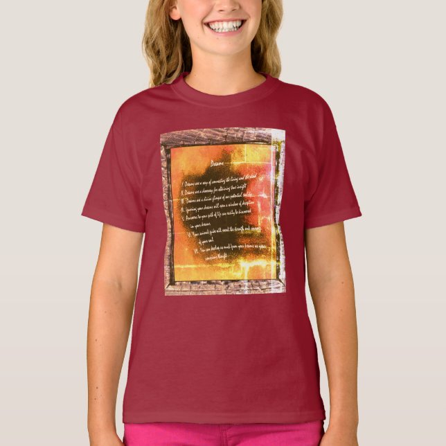 Camiseta Sueños (Anverso)