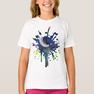 Camiseta Sueños a la luz de la luna - Obra de arte hecha a