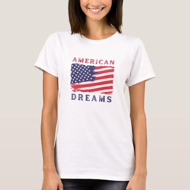 Camiseta Sueños Americanos (Anverso)