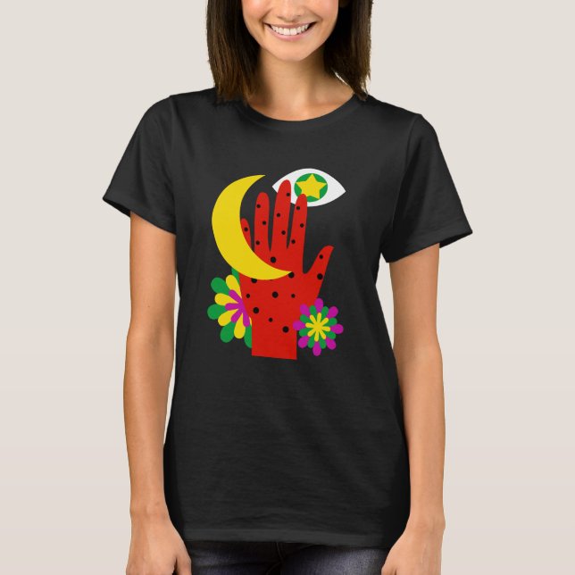 Camiseta Sueños celestes (Anverso)