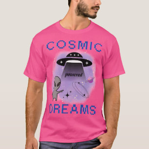 Camiseta Sueños Cósmicos Pastel Galaxy Alien Ufo Diseño