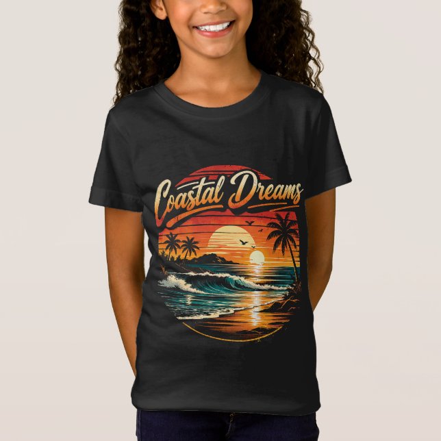 Camiseta Sueños Costeros (Anverso)