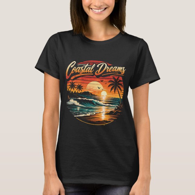 Camiseta Sueños Costeros (Anverso)