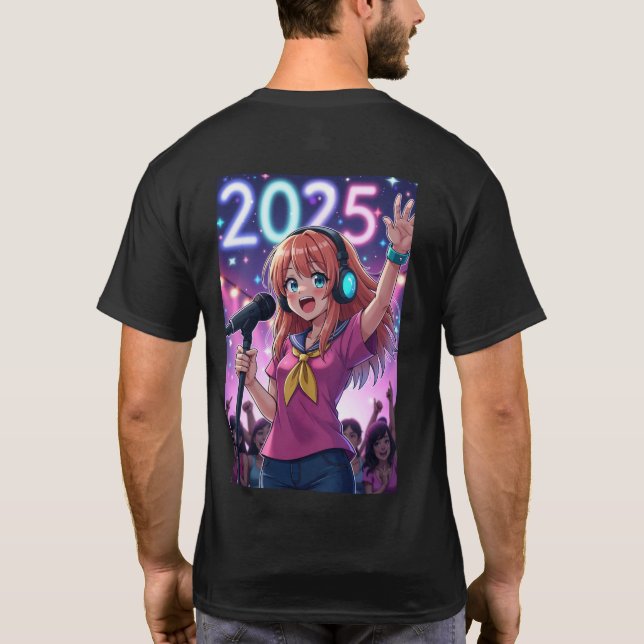 Camiseta Sueños de Anime 2025 (Reverso)