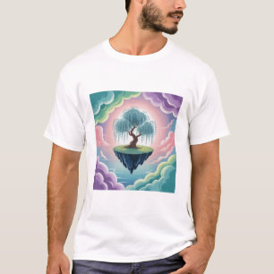 Camiseta Sueños de árbol y Willow flotante