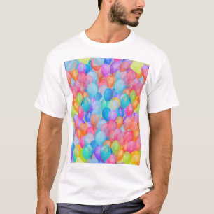 Camiseta Sueños de arcoiris: arte de globos acuáticos