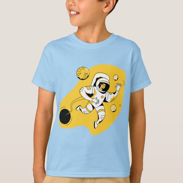 Camiseta Sueños de astronauta (Anverso)